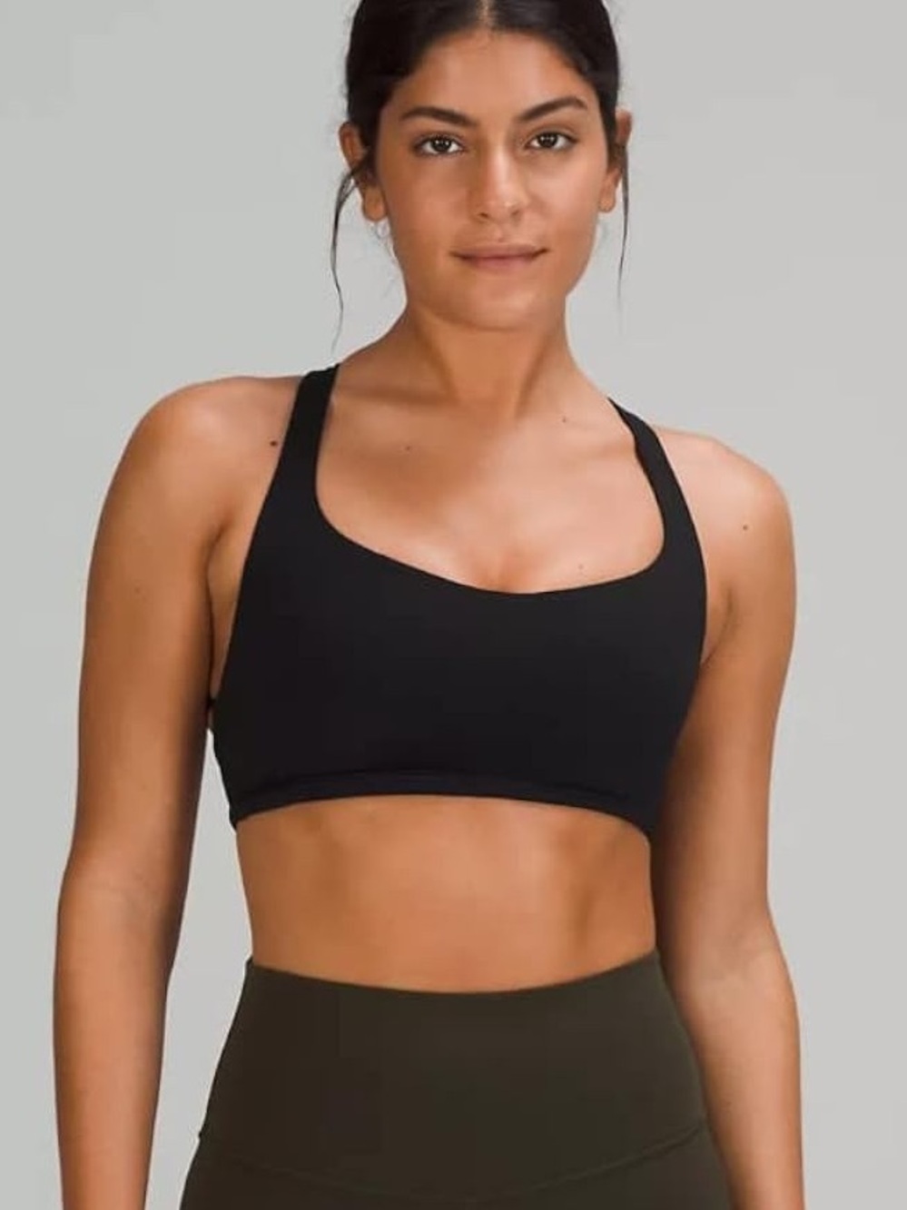 NEW Lululemon Wild and Free Bra White Size 6